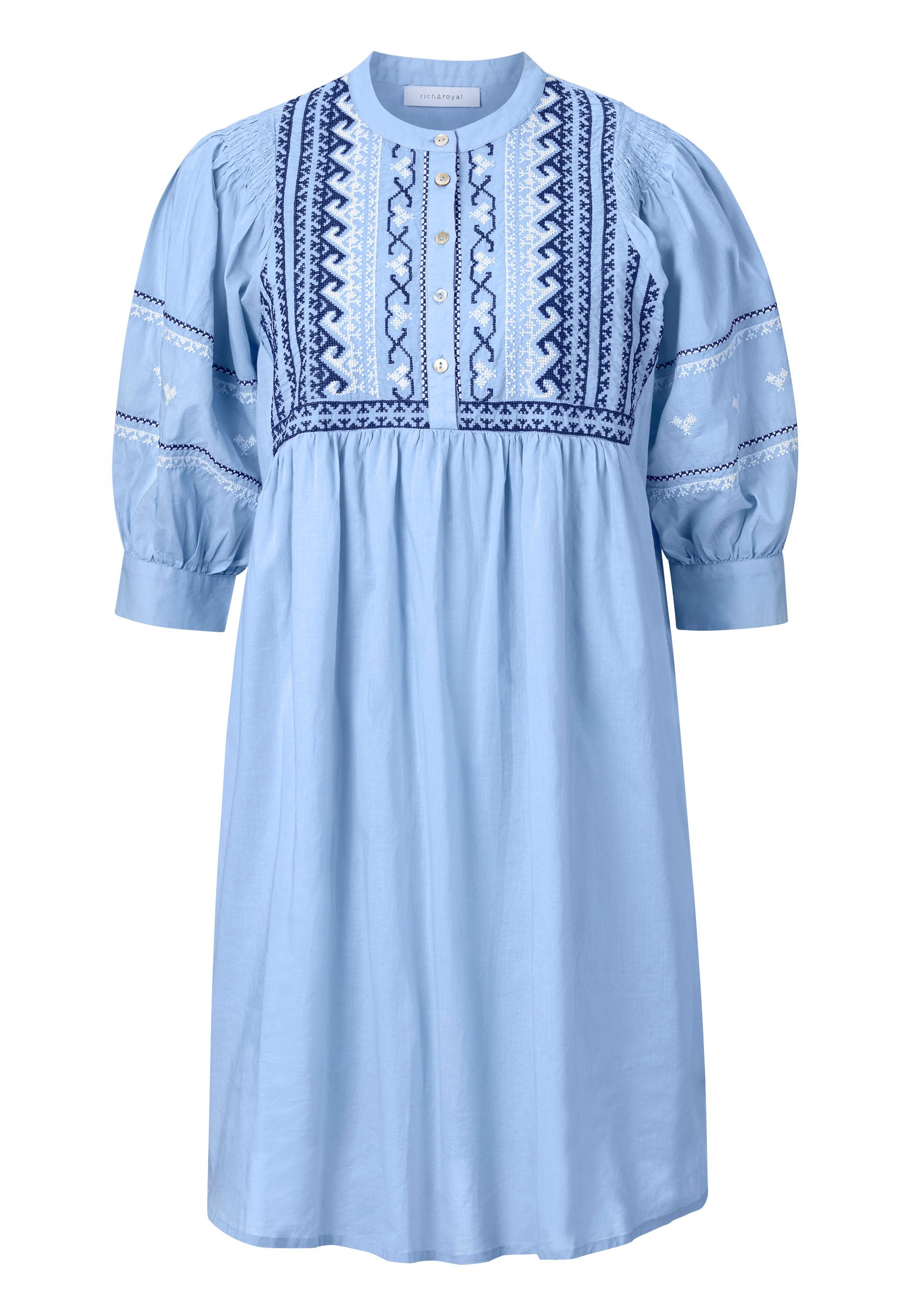 Rich and royal kleid mit stickerei Clearance